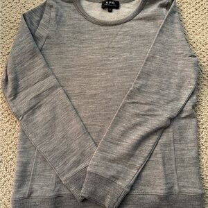 A.P.C. Heather Gray Women's Sweatshirt